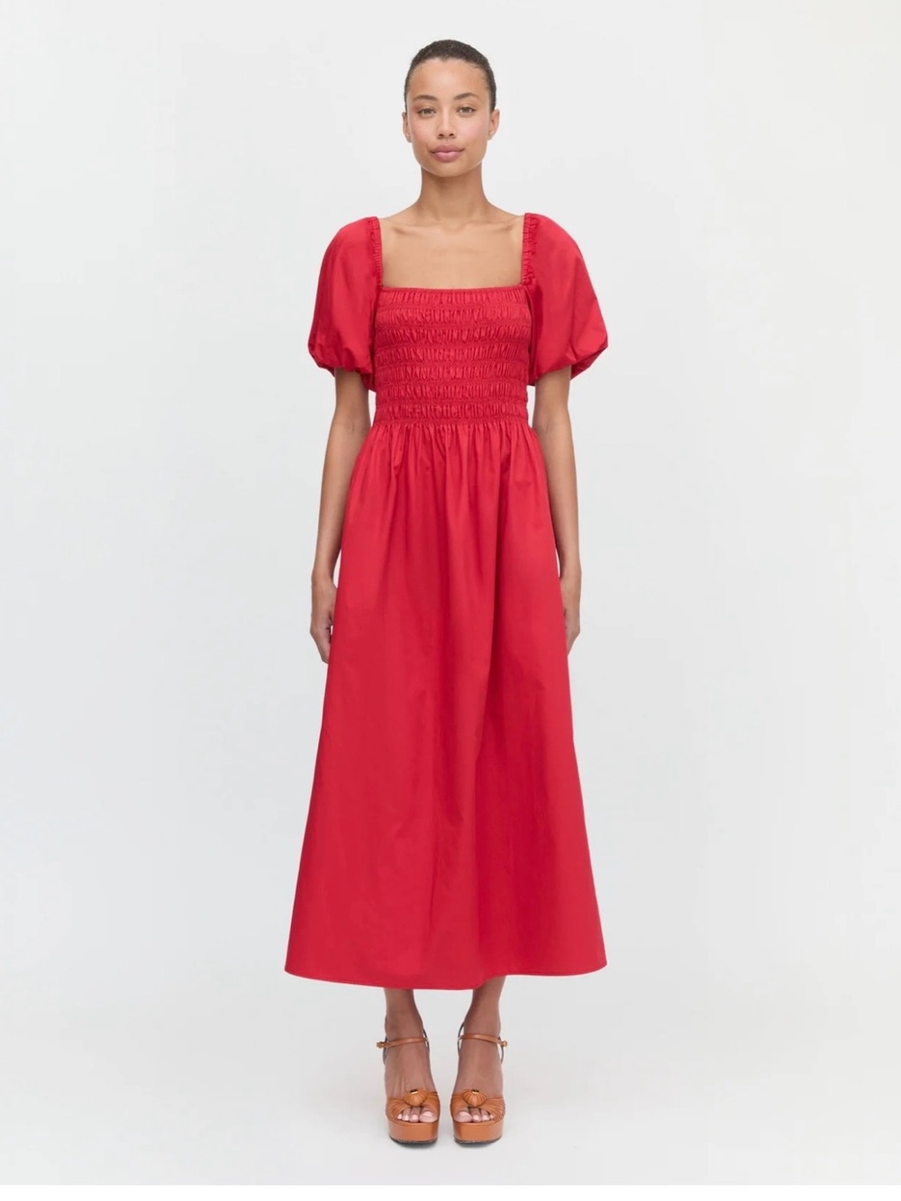 The Julia Dress - Carmine Red
Carmine Red / S